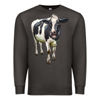 Smoke Holstein Bull Premium Sweatshirt - LillyAllenDesigns