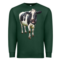 Sports Green Holstein Bull Premium Sweatshirt - LillyAllenDesigns