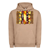 Pigment Burro softball serape leopard cowhide glitter brushstrokes Urban Hoodie - Artiststas
