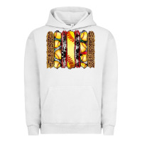 Pigment Lunar Rock softball serape leopard cowhide glitter brushstrokes Urban Hoodie - Artiststas