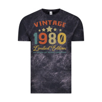 Cloud Black Vintage 1980 Clothes 40 Years Old Retro 40th Birthday Vintage Tee - Bettercallsaul