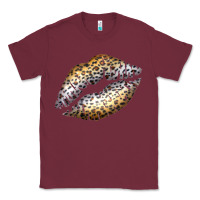 Burgundy Cheetah Lips Classic Tee - Bettercallsaul