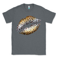 Charcoal Heather Cheetah Lips Classic Tee - Bettercallsaul