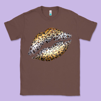 Cheetah Lips Classic Tee Designed By Bettercallsaul