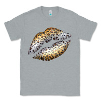 Heather Grey Cheetah Lips Classic Tee - Bettercallsaul