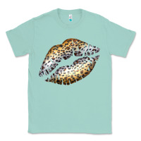 Seafoam Cheetah Lips Classic Tee - Bettercallsaul