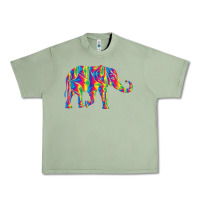 Oil Green Elephant1687 Urban Heavy Tee - tuanDangUi