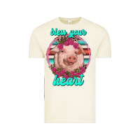 Vintage Arctic bless your heart pig Vintage Tee - RanaPortraitStore