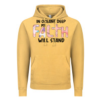 Vintage Mustard Oceans Deep My Faith Will Stand Vintage Hoodie - Bettercallsaul