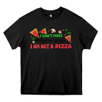 Black i cant make everyone happy i an not a pizza Heavy Core Tee - MaliasSmallBusiness