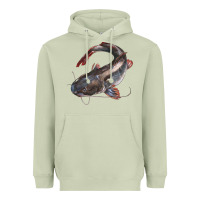 Catfish Illustrations Heavyweight Hoodie | Teevron