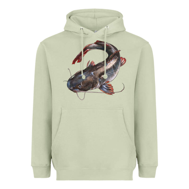 Catfish Illustrations Heavyweight Hoodie by LillyAllenDesigns | Teevron