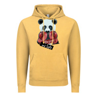 Vintage Mustard The winner, Brave And Soft Vintage Hoodie - Bettercallsaul