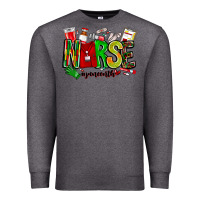 Charcoal Heather Nurse Juneenth Premium Sweatshirt - CowhideDigitalArt