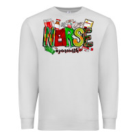 Dove Grey Nurse Juneenth Premium Sweatshirt - CowhideDigitalArt
