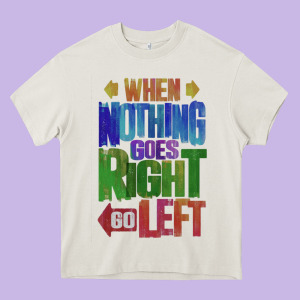 Motivational Direction Quote Heavy Core Tee Designed By Tuandangui