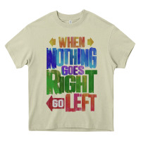 Mossy motivational direction quote Heavy Core Tee - tuanDangUi