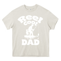 Cream Reel Cool Dad fathers day fishing adventure Heavy Core Tee - tuanDangUi