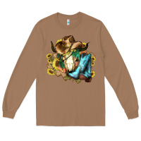 Toasted Coconut Cow skull Cowboy boots hats sunflowers Long Sleeve Tee - HowdyJamesFarm