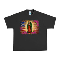 Pigment Black america our lady of guadalupe Urban Heavy Tee - JahusDesignShop