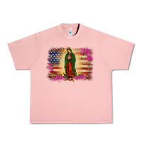 Salmon america our lady of guadalupe Urban Heavy Tee - JahusDesignShop