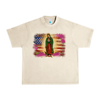 Sandshell america our lady of guadalupe Urban Heavy Tee - JahusDesignShop
