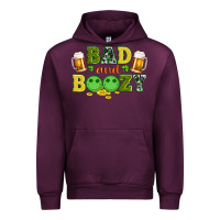 Mauve Wine bad and boozy wıth beer and coins Urban Hoodie - Artiststas