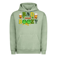 Pigment Oil Green bad and boozy wıth beer and coins Urban Hoodie - Artiststas