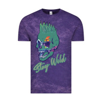 Cloud Purple Stay Wild Vintage Tee - Bettercallsaul