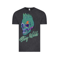 Vintage Black Stay Wild Vintage Tee - Bettercallsaul