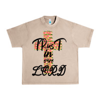 French Oak Trust In The Lord Urban Heavy Tee - Bettercallsaul