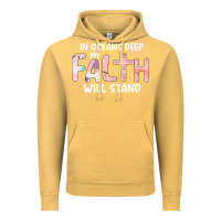 Vintage Mustard Oceans Deep My Faith Will Stand Vintage Hoodie - Bettercallsaul