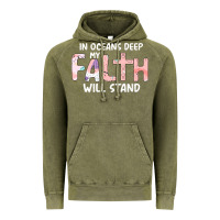 Vintage Olive Oceans Deep My Faith Will Stand Vintage Hoodie - Bettercallsaul