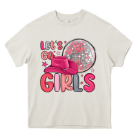 Cream let s go girls Heavy Core Tee - MaliasSmallBusiness