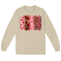 Mushroom valentine's day brushstrokes Long Sleeve Tee - RanaPortraitStore