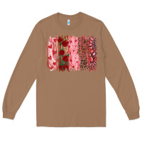 Toasted Coconut valentine's day brushstrokes Long Sleeve Tee - RanaPortraitStore