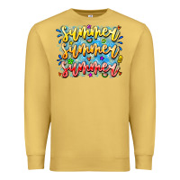 Antique Gold Summer Summer Summer Premium Sweatshirt - CowhideDigitalArt