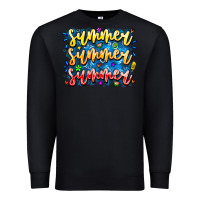 Black Summer Summer Summer Premium Sweatshirt - CowhideDigitalArt