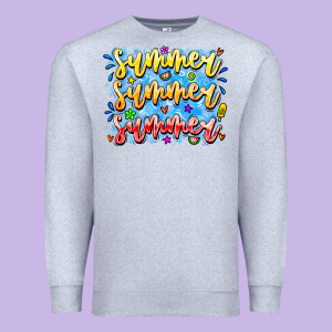 Summer Summer Summer Premium Sweatshirt Designed By Cowhidedigitalart