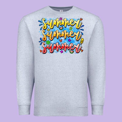 Summer Summer Summer Premium Sweatshirt Designed By Cowhidedigitalart
