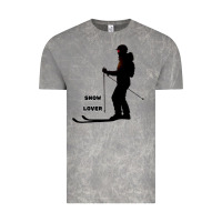 Cloud Rock nighttime ski adventure Vintage Tee - tuanDangUi