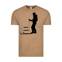 Vintage Coffee nighttime ski adventure Vintage Tee - tuanDangUi