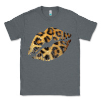 Charcoal Heather Leopard Lips Classic Tee - Bettercallsaul