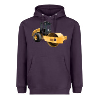 Plum Compactor Illustrations Heavyweight Hoodie - LillyAllenDesigns
