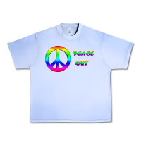 Grape Ice Peace Out Urban Heavy Tee - Bettercallsaul