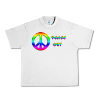 Lunar Rock Peace Out Urban Heavy Tee - Bettercallsaul