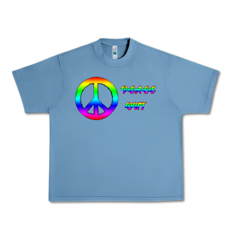Peace Out Urban Heavy Tee by Bettercallsaul | Teevron
