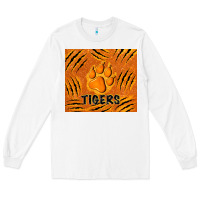 White tiger paws Long Sleeve Tee - TumblerDesignByShophia
