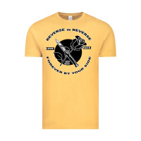 Vintage Mustard Reverse ın Reverse Love Hate Forever By Your Sıde Vintage Tee - Bettercallsaul