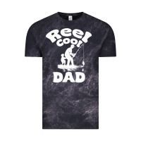 Cloud Black Reel Cool Dad fathers day fishing adventure Vintage Tee - tuanDangUi